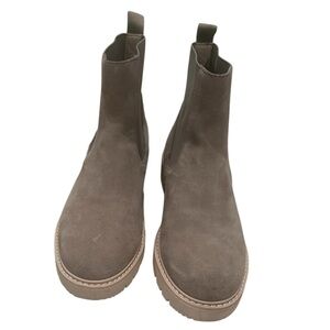 Dolce Vita Women’s DK Taupe Suede Boots - Size 8